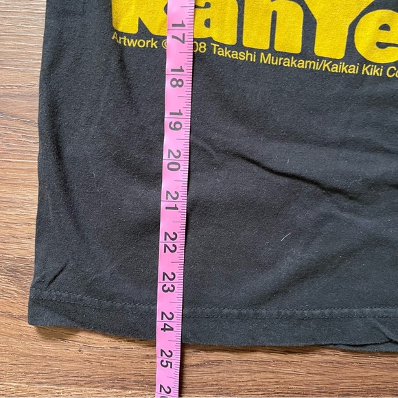 Kanye West Graduation Tour 2008 Takashi Murakami Bear Rap/Hip Hop Tee Tultex SM - Picture 7 of 7